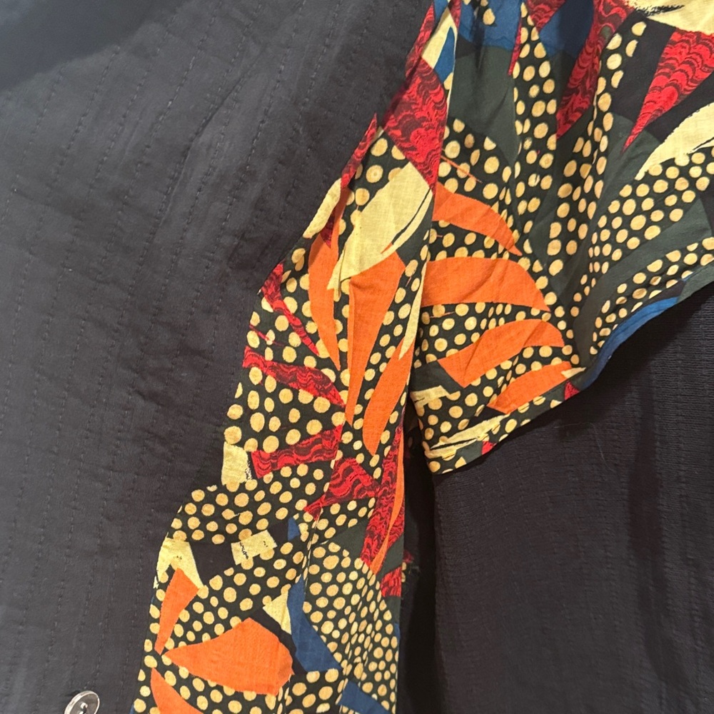 Daniel Rainn Black Women's Blazer with Patterned Lining - Picture 4 of 9